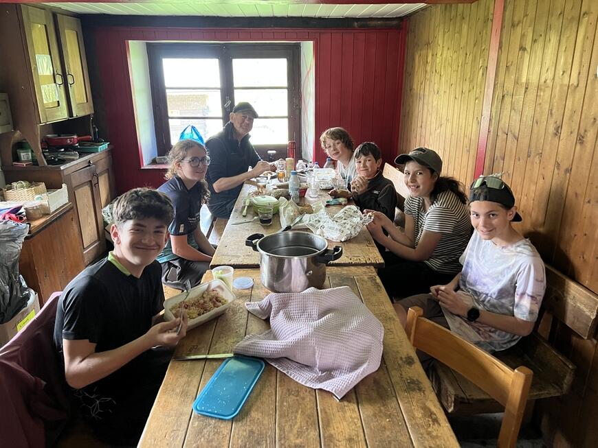 Repas au refuge Repas au refuge